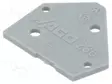 LOPPUKANSI - HARMAA - 236 - Riviliittimet piirilevylle - 236-100 - 1
