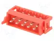 LIITIN: MICRO-MATCH - PISTOKE - UROS - PIN: 10 - IDC - - 2X5 - Micro-Match liittimet, rasteri 1,27mm - AMP-8-215083-0 - 1