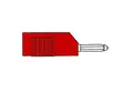 MULTIPLE SPRING WIRE PLUG, RED, 4mm - BSB20K - Hirschman liittimet ja adapterit - HM1410 - 1