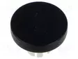 NÄPPÄIMEN LINSSI - 22MM - 61 - MUSTA - ALUMIINI - P.MITAT: Ø19,7MM - Taulukytkimien lisävarusteet - 61-9841.0 - 1