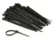 NYLON CABLE TIE SET - 4.6 x 120mm - BLACK (100pcs) - Eristysteipit ja -nauhat - ECTB120 - 1