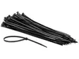 NYLON CABLE TIE SET - 4.8 x 300mm - BLACK (100pcs) - Eristysteipit ja -nauhat - ECTB300 - 1