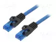 PATCH KAAPELI - U/UTP - CAT 6A - RJ45-PISTOKE,MOLEMMIN PUOLIN - CU - RJ45 Ethernet kaapelit - CPP030 - 1