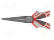 PIHDIT - LITTEÄT - 160MM - Litteäpäiset ja puolipyöreäpäiset pihdit - NW124-69-160 - 3