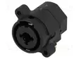 LIITIN: JACK 6,3MM + XLR - N LIITINAARAS - 90° KULMA - THT - Plugit ja jakit - FC2410 - 1