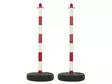 PLASTIC POST WITH FILLABLE BASE, FOR SECURITY CHAIN - 2pcs - Turvakyltit ja varoitustarrat - SCP90 - 8