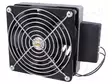 PUHALLIN - LÄMMITYS-400W - 230VAC - IP20 - DIN-KISKOLLE - 108M3/H - Lämmityskomponentit - 03115.0-00 - 1