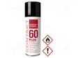 PUHDISTUSAINE - KONTAKT 60 PLUS - 200ML - AEROSOLI - PURKKI - PUNAINEN - Puhdistuskemikaalit ja aerosolit - 60PLUS200 - 1