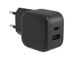 Quick USB charger with GaN Fast Technology - 2 outputs - USB-A & USB-C - 30W - Hakkuriteholähteet - PSS6EUSB50 - 1