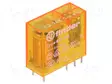 RELE - DPDT - UKELAN: 24VAC - 8A/250VAC - 8A/30VDC - Pienoisreleet - 40.52.8.024.000 - 1