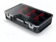 SÄILIÖ: KOLLEKTIIVI - OSIOT - MUSTA - 294X194X60MM - MODULAR SOLUTION - Säiliöt ja rasiat - KMS3020 - 1