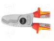 SAKSET - KUPARI- JA ALUMIINIKAAPELEIDEN LEIKKAUS - 210MM - Sähköasentajan VDE pihdit - NW043-49VDE-210 - 3
