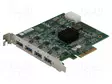SARJAPORTTIKORTTI - PCI,PCIE X4 GEN.2 - USB 3.2 GEN 1 X4 - 0÷60°C - Teollisuusverkot - PERT479A1100 - 1