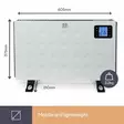 SMART CONVECTOR HEATER - 2000 W - LED nauhat ja modulit - SMART1310 - 5