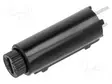 SULAKEPESÄ - THT - 5X20MM - 10A - TERMOPLASTINEN - MUSTA - Sulakepitimet - 502730 - 1