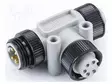 T-SOVITIN - MINI-CHANGE - PIN: 5 - T - 600V - IP67 - 8A - 7/8" liittimet - DN3020 - 1