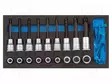TOOLS SET: SOCKET BITS - IN A FOAM TRAY - TORX® - TOOL TROLLEY - 1/2" - Hylsyavainsarjat - GEDORE-2308940 - 1