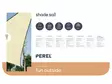 TRIANGULAR SHADE SAIL - 5 x 5 x 5m, colour: Cream - Piha ja terassikalusteet - GSS3500 - 13