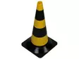 YELLOW/BLACK TRAFFIC CONE 50cm - Turvakyltit ja varoitustarrat - 1189-50 - 8