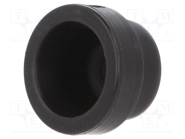 KANNE - 12MM - ELASTOMEERI - SEAL PLUG DS - MUSTA - -20÷80°C - IP54 - Tapit ja hylsyt - HUMMEL-1250120150 - 1