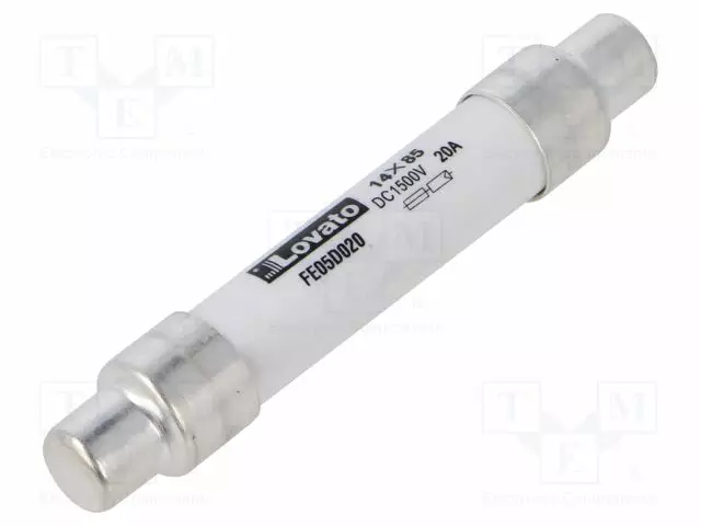 20A - 1,5KVDC - GPV - 10X85MM - Muut teollisuussulakkeet - FE05D020 - 1