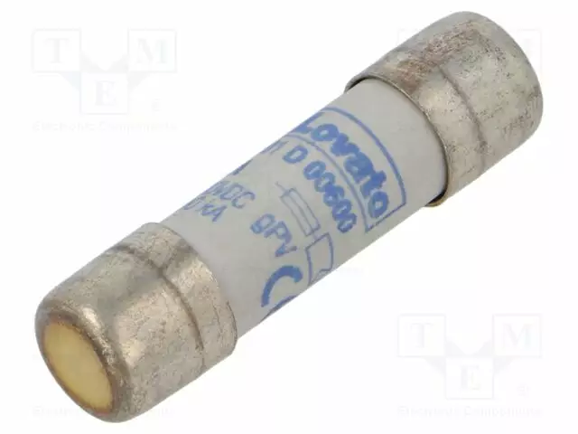 6A - 1KVDC - GPV - 10X38MM - Sulakkeet 10,3x38mm - FE01D00600 - 1
