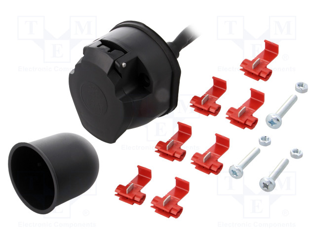 AJONEUVOLIITIN - HINAUSKOUKKUJA VARTEN,PERÄKÄRRYJÄ VARTEN - Ajoneuvoliittimet - WH12-02-200 - 1