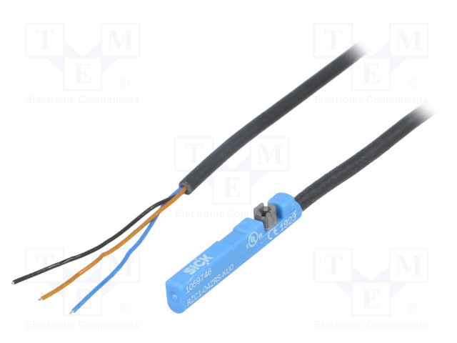 ANTURI: MAGNEETTIKYTKIN - 5÷30VDC - 5÷30VAC - OUT: NO - IP68 - LIITIN: JOHDOT - Teollisuus magneettikenttäanturit - RZC1-04ZRS-KU0 - 1