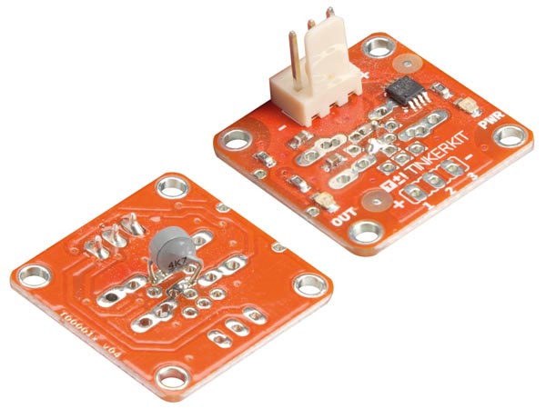 ARDUINO TINKERKIT LÄMPÖVASTUS MODULI - Arduino mikrokontrollerit - ARD-T000200 - 1