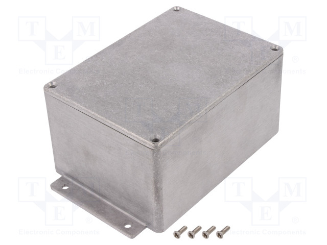 ASENNUSKOTELO - X: 102MM - Y: 140MM - Z: 76MM - ALUMIINI - Yleiskäyttöiset kotelot - DEL-455-0100 - 1