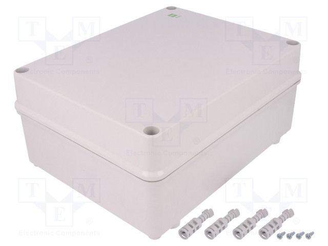 ASENNUSKOTELO - X: 220MM - Y: 280MM - Z: 127MM - INDUSTRIAL - Yleiskäyttöiset kotelot - EPN-2722-00 - 1