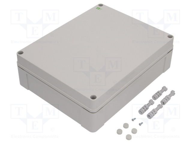 ASENNUSKOTELO - X: 270MM - Y: 340MM - Z: 106MM - INDUSTRIAL - Yleiskäyttöiset kotelot - EPN-2725-00 - 1