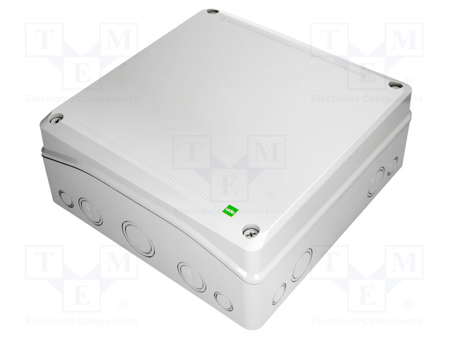 ASENNUSKOTELO - X: 330MM - Y: 330MM - Z: 130MM - INDUSTRIAL - Yleiskäyttöiset kotelot - EPN-2750-00 - 1