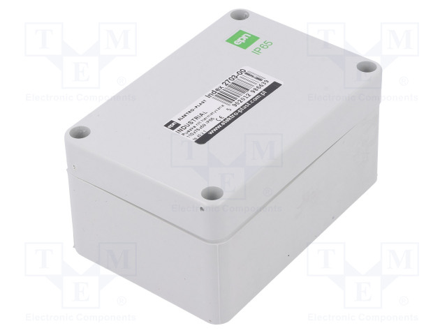 ASENNUSKOTELO - X: 75MM - Y: 110MM - Z: 59MM - INDUSTRIAL - Yleiskäyttöiset kotelot - EPN-2703-00 - 1