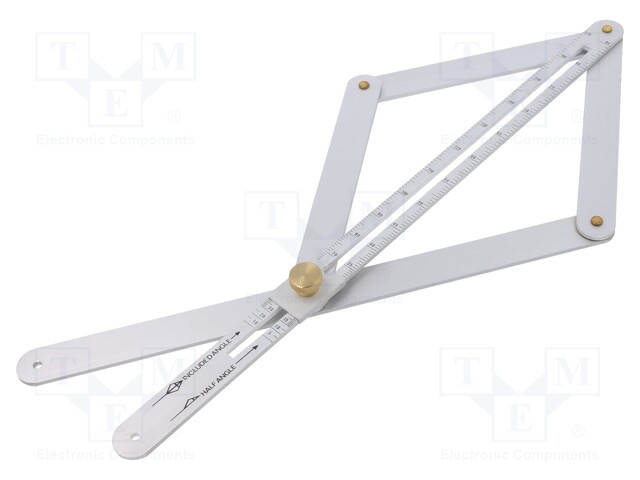 SUORAKULMA - 165X320MM - HYLSY- - Vatupassit, vesivaa'at ja mitat - MED.6040 - 1