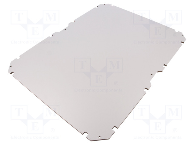 ASENNUSLEVY - ERISTYS-W: 350MM - L: 450MM - PAKS.: 5MM - GEOS - HARMAA - Koteloiden lisätarvikkeet - GEOS-MPI-4050 - 1