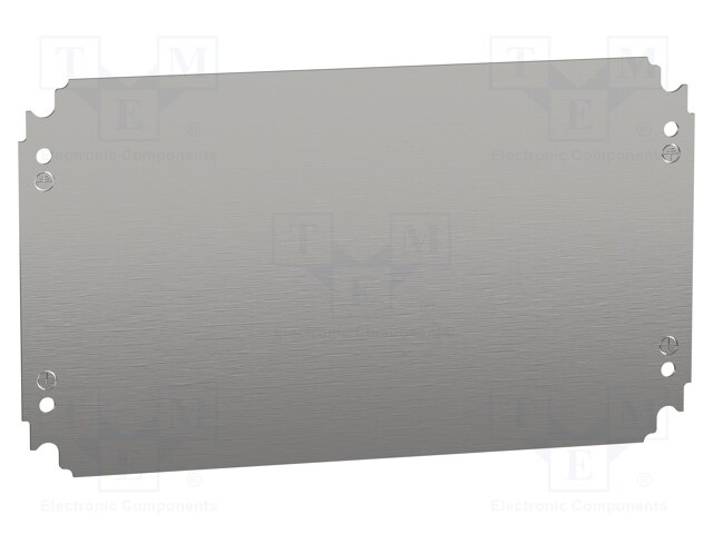 ASENNUSLEVY - GALVANISOITU TERÄS - 1,8MM - Koteloiden lisätarvikkeet - NSYMM2540 - 1