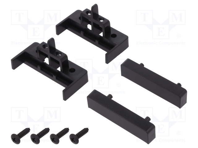 AUTORADION KEHYS - AUDI - 1 DIN - MUSTA - Kehykset autoradioille - RAM-40.090 - 1