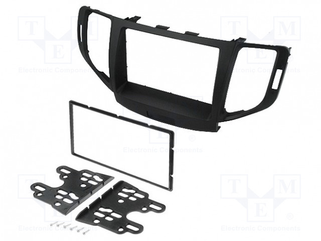 AUTORADION KEHYS - HONDA - 2 DIN - MUSTA - Kehykset autoradioille - RAM-40.430 - 1