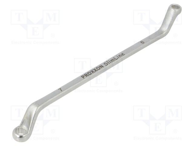 WRENCH: RING - DOUBLE-SIDED - 6MM,7MM - SLIMLINE - Vääntötyökalut ja kiintolenkit - PR23870 - 1