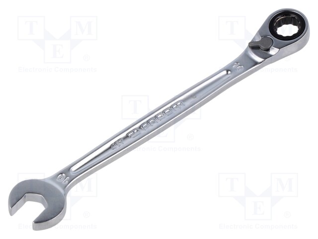 WRENCH: COMBINATION SPANNER - RATTLE - 10MM - L: 158MM - SATIN - Vääntötyökalut ja kiintolenkit - FACOM-467B.10 - 1