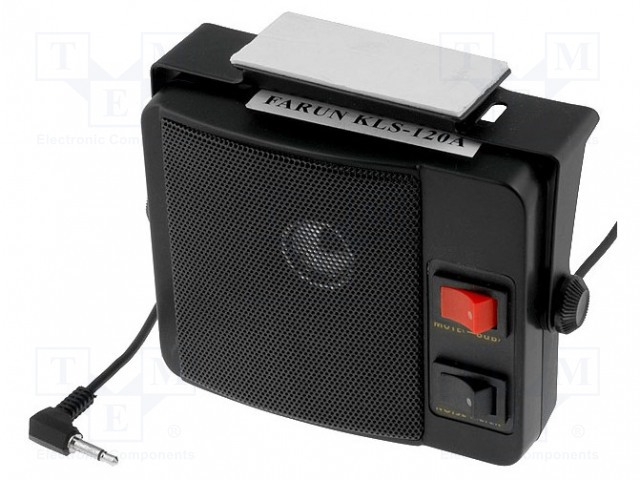 CB-KAIUTIN - 6W - 8OHM - PIT: 2M - 125X106X39MM - Autoantennit - FRN.GL120 - 1