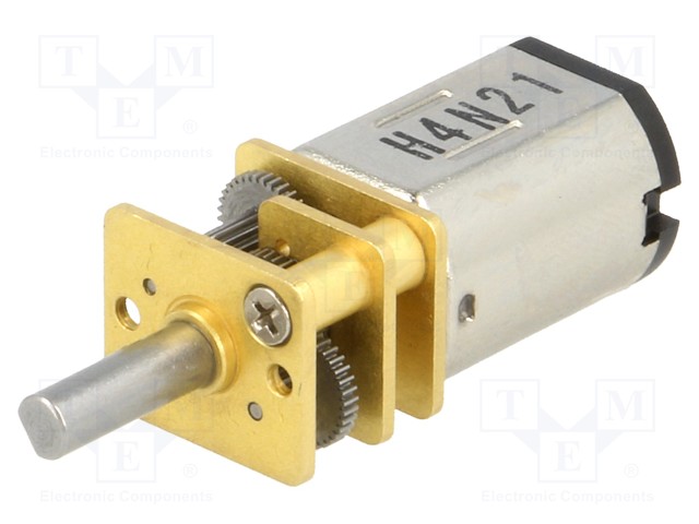 DC MOOTTORI VAIHTEELLA - HPCB 12V - 12VDC - 750MA - AKSELI: D UURRE - DC moottorit - POLOLU-3040 - 1