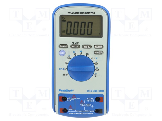 YLEISMITTARI - OHJELMISTO: SETISSÄ - Digitaaliyleismittarit - PKT-P8100 - 1