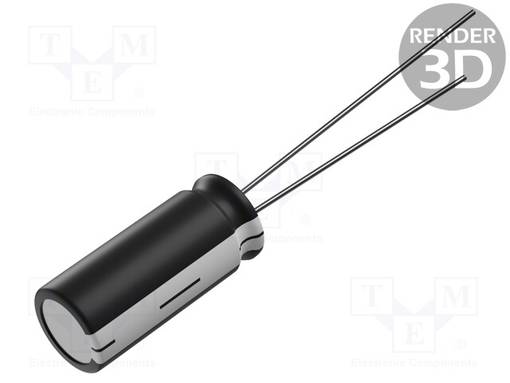 ELEKTROLYYTTIKONDENSAATTORI - THT - 470UF - 200VDC - Elektrolyyttikondensaattorit - pysty - RL2D471MM450A00CE0 - 1