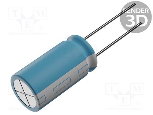 ELEKTROLYYTTIKONDENSAATTORI - THT - 47UF - 400VDC - Elektrolyyttikondensaattorit - pysty - LB2G470ML250A00CE0 - 1