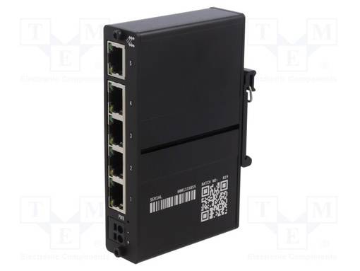 ETHERNET KYTKIN - PORTTIEN LUKU: 5 - 9÷30VDC - RJ45 - Teollisuusverkot - TSW010 - 1