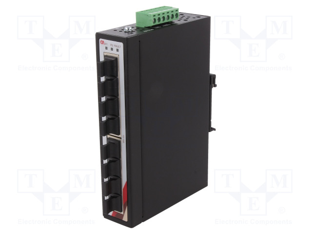 ETHERNET KYTKIN - PORTTIEN LUKU: 8 - 12÷48VDC - RJ45 - Teollisuusverkot - ETU-0800 - 1
