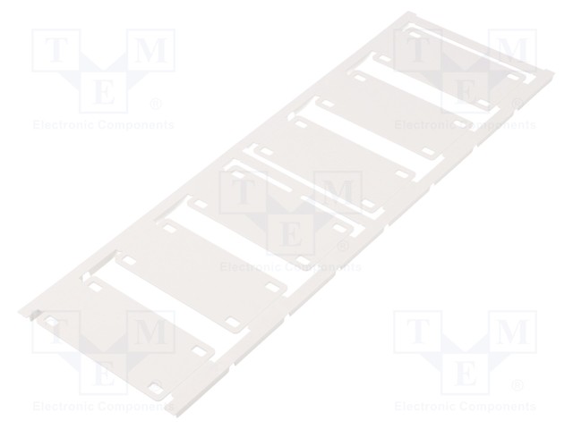 ETIKETTI - 7÷40MM - POLYAMIDI 66 - VALKOINEN - -40÷100°C - NIPPUSITEET - Kaapeleiden merkintä - WM-1083230000 - 1