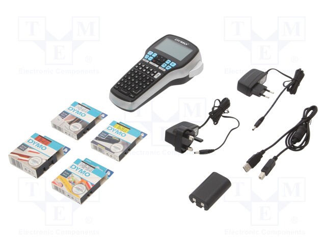 ETIKETTIEN TULOSTIN - NÄPPÄIMISTÖ: ABC - LABELMANAGER - LCD NÄYTTÖ - Tarratulostimet ja merkitsijät - DYMO.S0915480 - 1